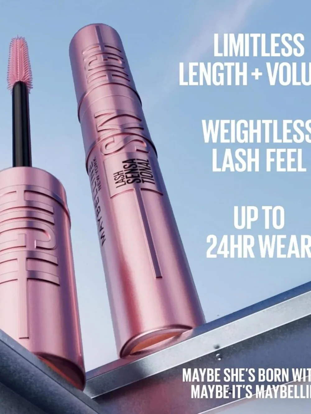 Maybelline Lash Sensational Sky High Washable Mascara Makeup